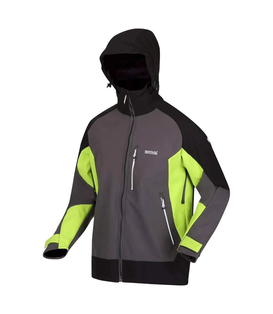 Veste softshell hewitts homme gris foncé / noir Regatta